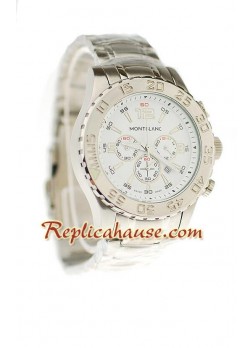 Mont Blanc Sports Chronograph Wristwatch MBLNC06