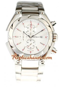 Mont Blanc Sports Chronograph Wristwatch MBLNC07