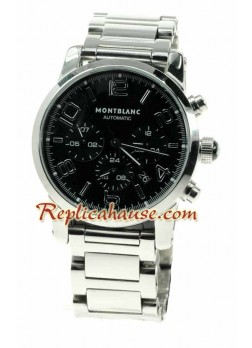 Mont Blanc Timewalker - Swiss Structure with Japanese Movement MBLNC25