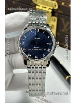 Omega De Ville Co-Axial Chronometer 41MM Blue Dial Super Clone Watch 