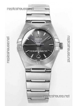 Omega Constellation 29MM Stainless Steel Grey Dial Automatic Super Clone Watch 
