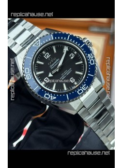 Omega Seamaster Planet Ocean Blue Bezel 42MM Super Clone Watch 