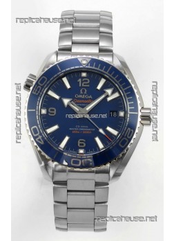 Omega Seamaster Planet Ocean 39.5MM Blue Dial Super Clone Watch 