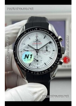Omega Speedmaster Moonwatch Chronograph White Dial Super Clone Watch 