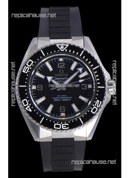 Omega Seamaster Planet Ocean Black Bezel Rubber Strap 42MM Super Clone Watch 