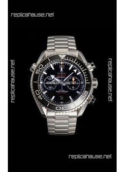 Omega Speedmaster Planet Ocean Black Dial Super Clone Watch 