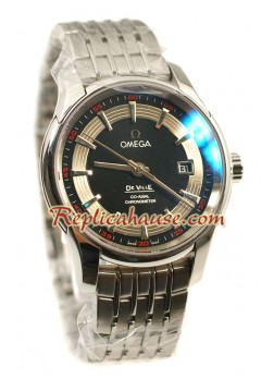 Omega CO AXIAL De Ville Hour Vision Swiss Wristwatch OMEG22