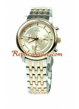 Omega Co-Axial Deville Chronograph Wristwatch OMEG32