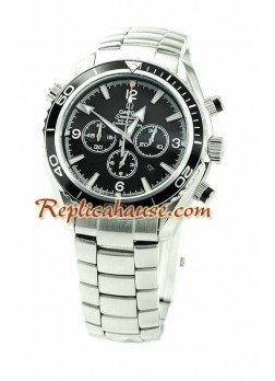 Omega Seamaster Planet Ocean Wristwatch - Swiss Structure with Quartz Movement OMEG123