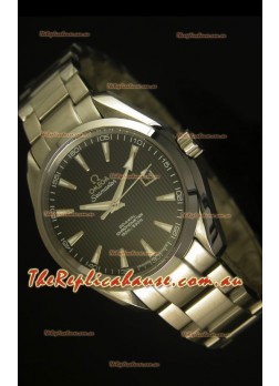 Omega Seamaster Aqua Terra Co-Axial Black Dial - 1:1 Ultimate Mirror Edition