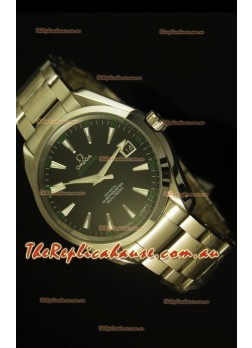 Omega Seamaster Aqua Terra Co-Axial Swiss Timepiece Black Dial