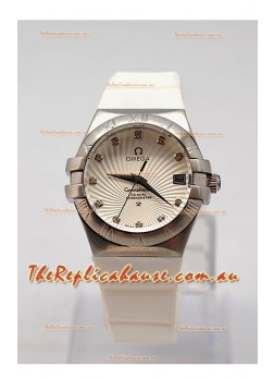 Omega Constellation Ladies Replica Watch - Steel Case - 35MM