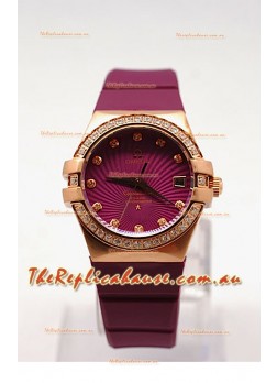 Omega Constellation Ladies Replica Watch - 35MM 