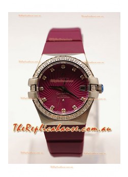 Omega Constellation Ladies Replica Watch - Steel Case - 35MM