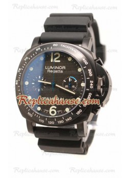 Panerai Luminor Regatta PVD Swiss Wristwatch PNRI76