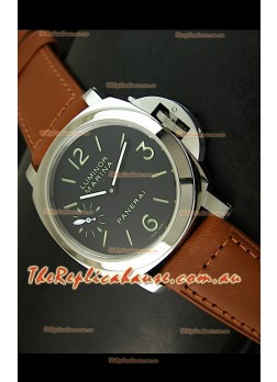 Panerai Luminor PAM111 Swiss Replica Watch - SuperLume Hour Sandwich Dial Markers