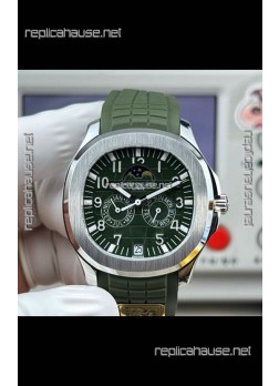 Patek Philippe Aquanaut 5261 Green Dial Swiss Replica Watch