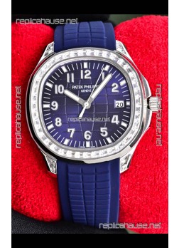 Patek Philippe Aquanaut 5167 Stainless Steel Blue Dial 38.5MM Watch