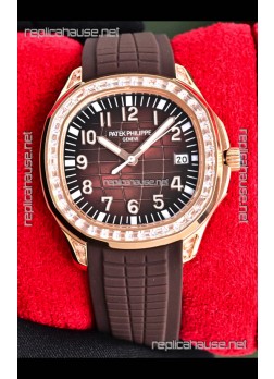 Patek Philippe Aquanaut 5167 Rose Gold Brown Dial 38.5MM Watch