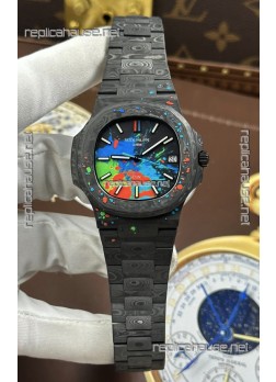Patek Philippe Nautilus 5711 DiW Motley Carbon Super Clone Watch 