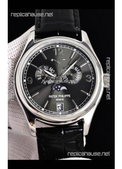 Patek Philippe Complications 5146 Annual Calendar Grey Dial Swiss Replica Watch