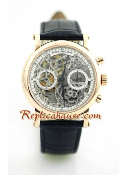Patek Philippe Grand Complications Skeleton Swiss Wristwatch PTPHP90