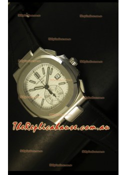 Patek Philippe Nautilus 5980 Black Strap - 1:1 Ultimate Mirror Replica