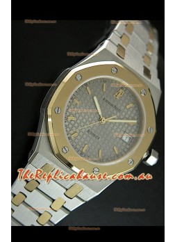 Audemars Piguet Royal Oak Swiss Watch Two Tone Gold/Steel Plating - MIRROR REPLICA
