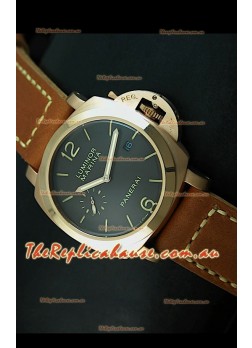 Panerai Luminor Marina 42MM Japanese Replica Watch Pink Gold