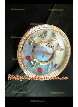 Piaget Altiplano Ultra-Thin Swiss Quartz Movement Ladies watch with Black Strap