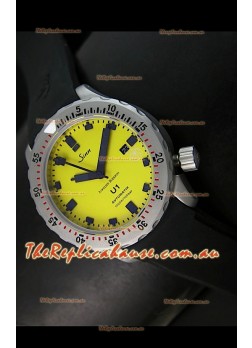 Sinn U1 Juweiler Roberto Limited Edition - 1:1 Mirror Replica Watch - Yellow Dial