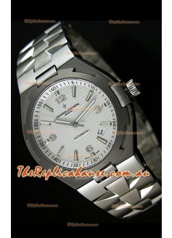 Vacheron Constantin Overseas Swiss Replica Watch - 1:1 Mirror Replica - White Dial