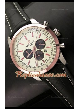 Breitling Transocean Japanese Quartz Watch in Rose Gold