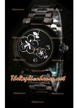 Pasha De Cartier Japanese Watch in PVD Coating