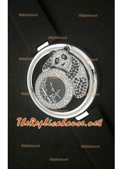 Le Cirque Animalier de Cartier Swiss Replica Watch with Genuine Swarovski Crystals