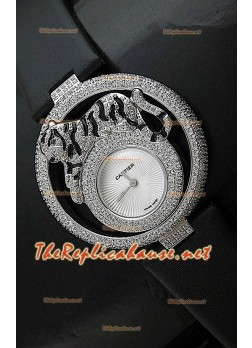 Le Cirque Animalier de Cartier Swiss Replica Watch with Genuine Swarovski Crystals