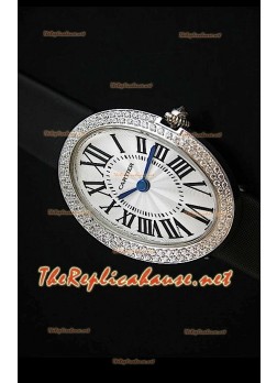 Cartier Baignoire Ladies Replica Watch in Steel 