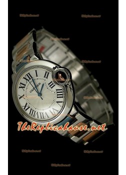 Ballon De Cartier Swiss Replica Watch - Mid Sized Two Tone Watch - 38MM