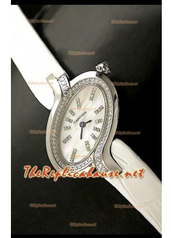 Delices De Cartier Ladies Replica Watchin Pearl Dial