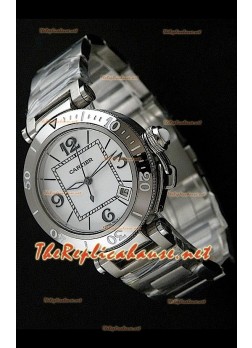 Cartier Pasha Seatimer Replica Watch - Swiss Casing Japanese Movement
