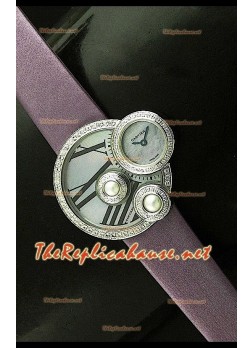 Perles de Cartier Swiss Ladies Watch in Rose Gold 