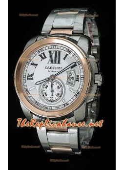 Swiss Calibre De Cartier Replica Watch- 1:1 Ultimate Mirror Replica Watch