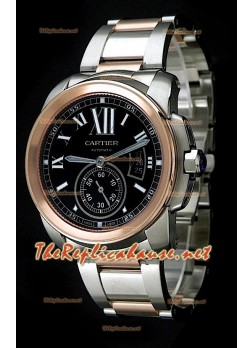 Swiss Calibre De Cartier Replica Watch- 1:1 Ultimate Mirror Replica Watch
