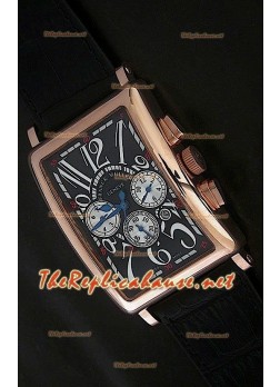 Franck Muller Long Island Gold Plated Watch