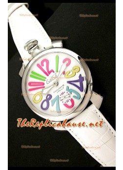 GaGa Milano Manuale Watch in Steel - 48MM 