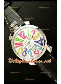 GaGa Milano Manuale Watch in Steel - 48MM 