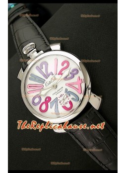 GaGa Milano Manuale Watch in Steel - 48MM 