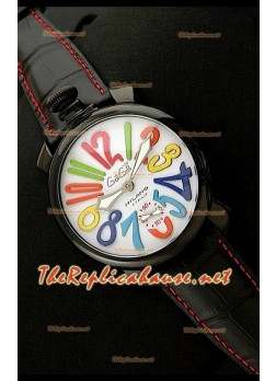 GaGa Milano Manuale Watch in PVD Casing - 48MM 