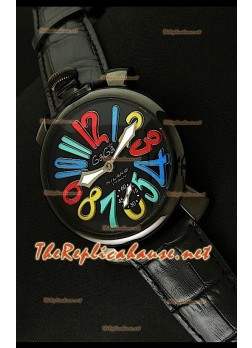 GaGa Milano Manuale Watch in PVD Casing - 48MM - Rainbow Color 