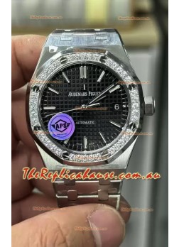 Audemars Piguet Royal Oak 37MM Black Dial Watch in 3120 Movement - 1:1 Mirror Replica